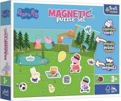 Magnetické puzzle Peppa a její zábava/Peppa Pig 12 dílků