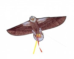 Drak létající nylon orel 138x69cm v sáčku