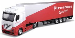 Bburago 1:43 Nákladní automobil s přívěsem MB Actros Gigaspace Firestone