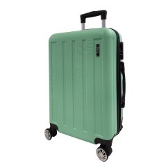 Bavy Cestovní kufr skořepinový 20" Stripes  Light green