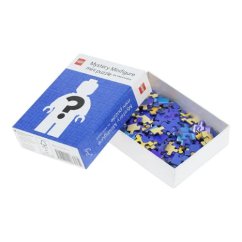 Chronicle Books Puzzle LEGO® Tajemná minifigurka Modrá edice 126 dílků