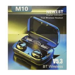 Bluetooth sluchátka s mikrofonem černé