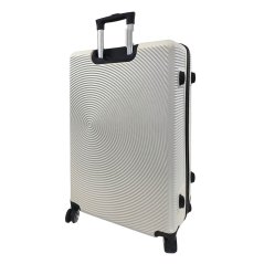 Bavy Cestovní kufr skořepinový 28" Circle White