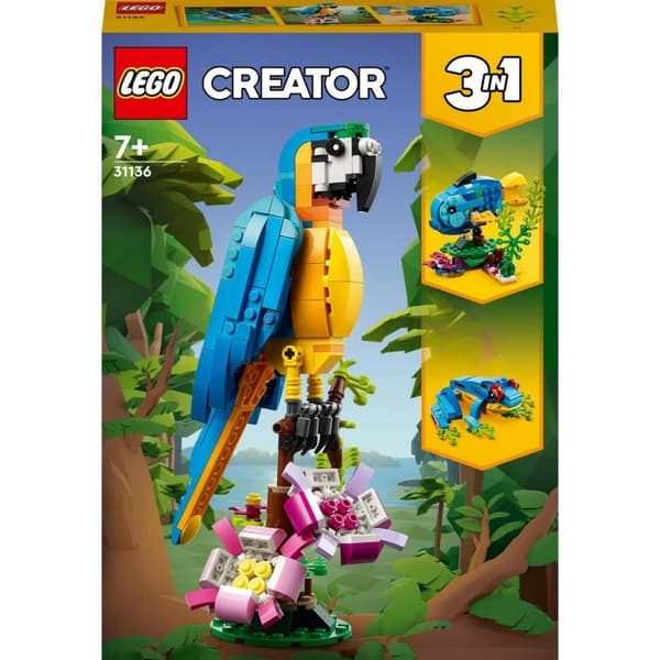 Lego Creator 31136 Exotický papoušek 3v1