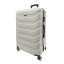 Bavy Cestovní kufr skořepinový 28" Ribs White