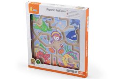 Dřevěná magnetická hra kuličky