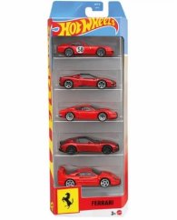 Sada Hot Wheels Ferrari 5 ks