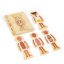 Bigjigs Toys Dřevěné puzzle Anatomie dívka