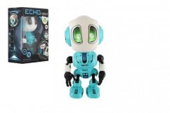 Robot ECHO opakující věty modrý