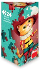 KOCOUR V BOTÁCH 24 triangl Puzzle