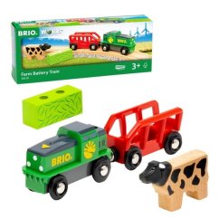 Brio: Farmářský vlak na baterie