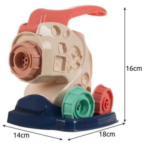 Stroj na vytlačování modelíny béžový, sada