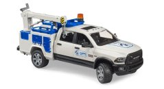 Bruder 2509 Terénní auto RAM s otočným majákem a hydraulickou rukou
