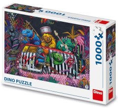 Dino PŘÍŠERKY NA TRIPU 1000 Puzzle