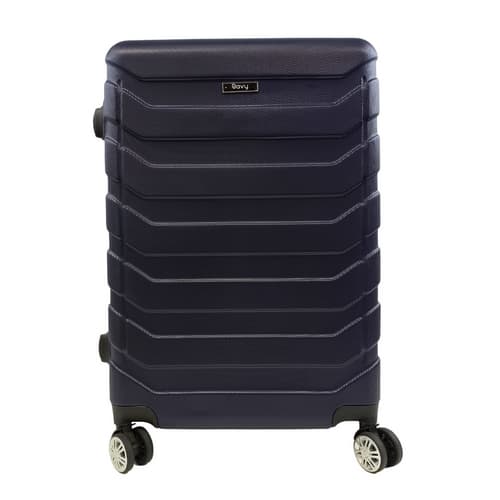 Bavy Cestovní kufr skořepinový 24" Ribs Navy