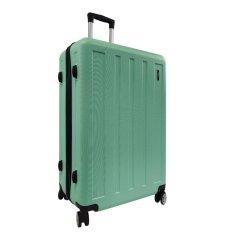 Bavy Cestovní kufr skořepinový 28" Stripes Light green