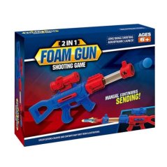 Terč a pistole na pěnové míčky