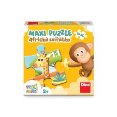 Dino První hraní: Africká zvířátka 15 maxi Puzzle