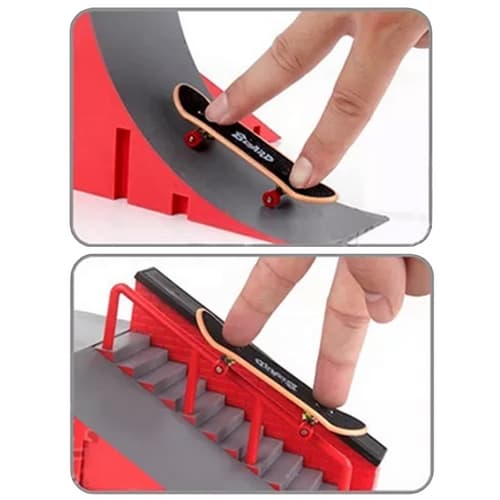 Fingerboard s rampou