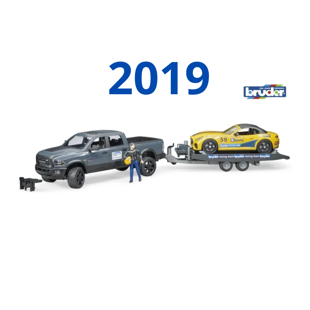 Bruder novinky 2019 - Materiál - plast
