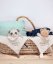 Doudou Dárková sada - plyšový usínáček panda 20 cm