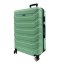 Bavy Cestovní kufr skořepinový 28"  Ribs Light green