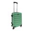 Bavy Cestovní kufr skořepinový 20" Ribs Light green