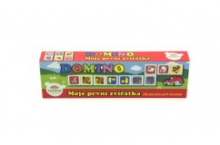 Domino Moje první zvířátka 28ks společenská hra