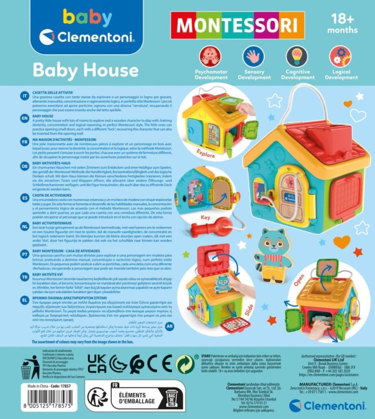 Montessori - Didaktický domeček