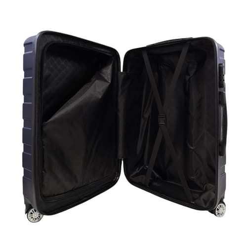 Bavy Cestovní kufr skořepinový 24" Ribs Navy
