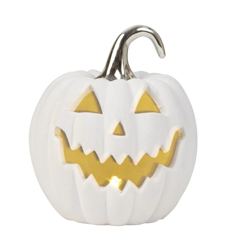 Dýně bílá s LED světlem