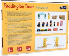 Small foot Dřevěná vláčkodráha Paddington 43 dílů