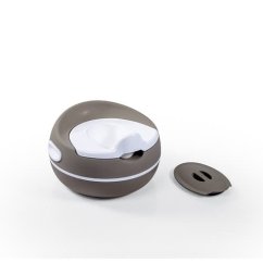 Dětský nočník Premium, šedá, 19,5x34,5x33,5 cm