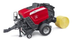 Bruder 2039 Lis na kulaté balíky Massey Ferguson RB 4180V