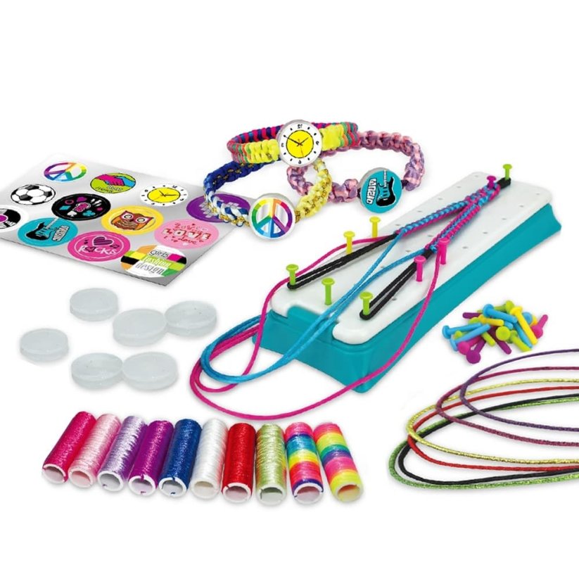 Výroba pletených náramků