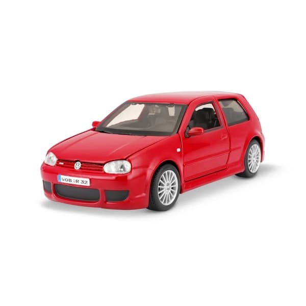 Maisto - Volkswagen Golf R32, červená, 1:24