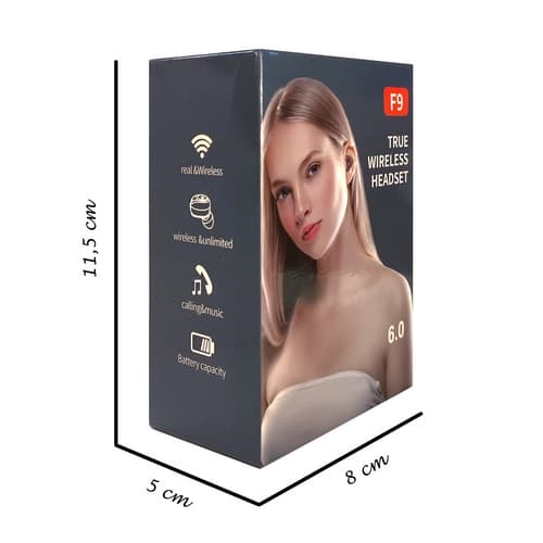 Bluetooth sluchátka s mikrofonem černé