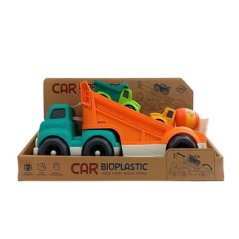 Bavytoy Set truck s autíčky z bioplastu