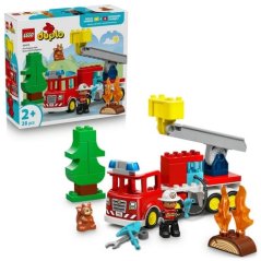 Lego Duplo 10473 Hasičské auto s hadicí a hasičem