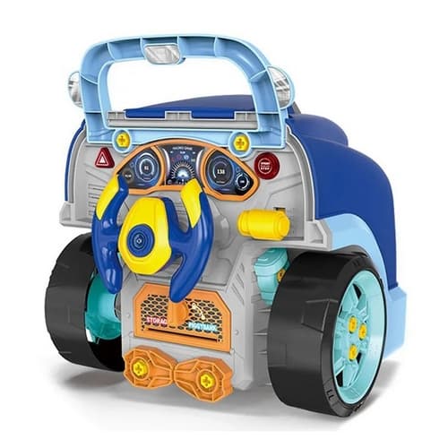 Bavytoy Autodílna TRUCK modrý dětská sada automechanik