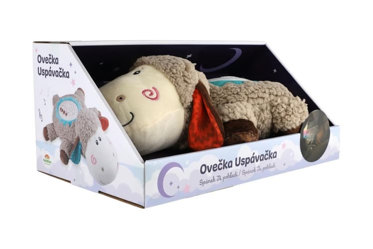 Ovečka uspávačka/usínáček projektor plyš