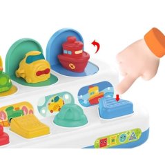 Montessori hračka s vyskakovacími autíčky