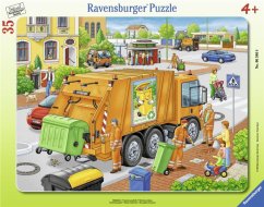 Ravensburger Puzzle Odvoz odpadu, 35 dílků