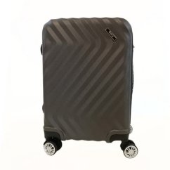 Bavy Cestovní kufr skořepinový 20" Waves Dark grey