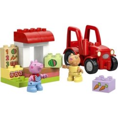 LEGO® DUPLO® 10468 Prasátko Peppa: Traktor a tržnice