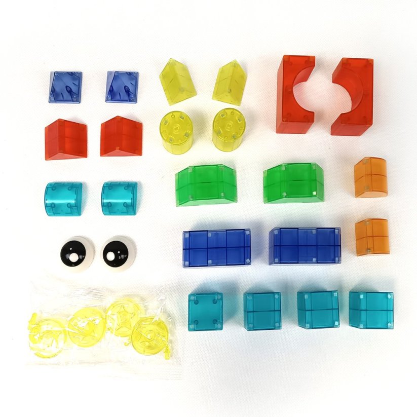 Magnetická stavebnice Příroda 3D 32 ks
