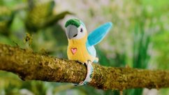 STEPPOS Happy Yappers Papoušek - modrý