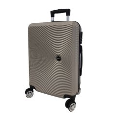 Bavy Cestovní kufr skořepinový 20" Circle Gold beige