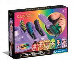 Rainbow High - Vlasový make up - Modní duhový účes