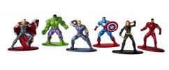 Kovové figurky Marvel Avengers sada 6 ks